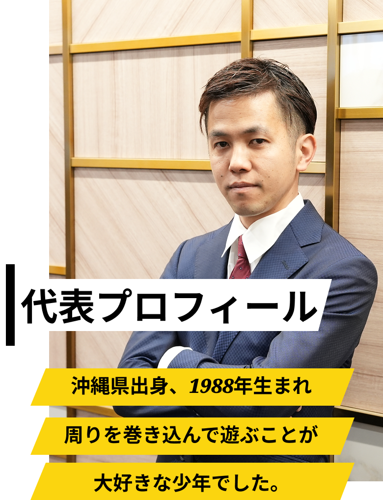 代表プロフィール